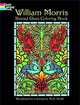 William Morris Stained Glass Coloring Book, William Morris 