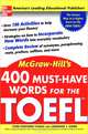 400 Must-Have Words for the TOEFL, Lynn Stafford-Yilmaz, Lawrence J. Zwier 