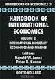 Handbook of International Economics: Volume 2: International Monetary Economics and Finance, Edited by Ronald W. Jones, Peter B. Kenen 