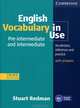 English Vocabulary in Use. Pre-Intermediate And Intermediate. With Answers, Stuart Redman 