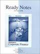 Ready Notes to accompany Fundamentals of Corporate Finance, Stephen A. Ross, Randolph W Westerfield, Bradford D Jordan 