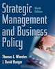 Strategic Management and Business Policy, Ninth Edition, Tom Wheelen, J. David Hunger, David Hunger 