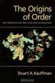 The Origins of Order: Self-Organization and Selection in Evolution, Stuart A. Kauffman 