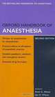 Oxford Handbook of Anaesthesia, Keith Allman, Iain Wilson 