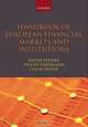 Handbook of European Financial Markets and Institutions, 
