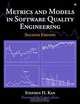 Metrics and Models in Software Quality Engineering (2nd Edition), Stephen H. Kan 