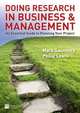 Doing Research in Business & Management: An Essential Guide to Planning Your Project, Mark Saunders, Philip Lewis 