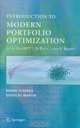Introduction to Modern Portfolio Optimization with NuOPT, S-PLUS and S+Bayes, Bernd Scherer 