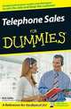 Telephone Sales for Dummies, Dirk Zeller 