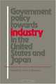 Government Policy towards Industry in the United States and Japan, 
