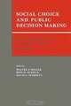 Essays in Honor of Kenneth J. Arrow: Volume 1, Social Choice and Public Decision Making, 