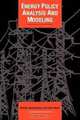 Energy Policy Analysis and Modelling (Cambridge Energy and Environment Series), Mohan Munasinghe, Peter Meier 