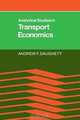 Analytical Studies in Transport Economics, 