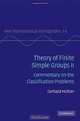Theory of Finite Simple Groups II: Commentary on the Classification Problems (New Mathematical Monographs), Gerhard Michler 