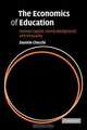 The Economics of Education: Human Capital, Family Background and Inequality, Daniele Checchi 