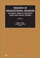 Research in Organizational Behavior, Volume 24 (Research in Organizational Behavior), Barry Staw 