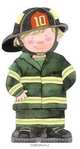 Fire Fghter (Mini People Shape Books), Giovanni Caviezel 