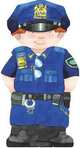Police Officer (Mini People Shape Books), Giovanni Caviezel 