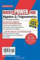 Algebra 2/Trigonometry Power Pack (Regents Power Packs), Meg Clemens, Bruce C. Waldner 