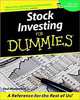 Stock Investing for Dummies, Paul Mladjenovic 