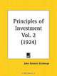 Principles of Investment, Part 2, John Emmett Kirshman 