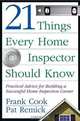 21 Things Every Home Inspector Should Know, Frank Cook, Pat Remick 