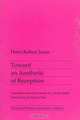 Toward an Aesthetic of Reception (Theory & History of Literature), Hans Robert Jauss 