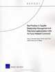 Best Practices in Supplier Relationship Management and Their Early Implementation in the Air Force Material Command, Mary E. Chenoweth, Nancy Y. Moore, Amy G. Cox, Judith D. Mele, Jerry M. Sollinger 
