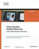 Cisco Access Control Security: AAA Administration Services, Brandon Carroll 