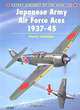 Japanese Army Air Force Aces 1937-1945, Henry Sakaida 