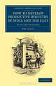 How to Develop Productive Industry in India and the East: Mills and Factories (Cambridge Library Collection - South Asian History), P. R. Cola 