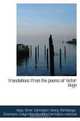 Translations from the poems of Victor Hugo, Hugo, Victor 