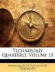Technology Quarterly, Volume 15, 