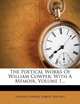 The Poetical Works Of William Cowper: With A Memoir, Volume 1..., William Cowper, Robert Southey 