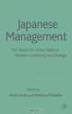 Japanese Management: In Search of a New Balance Between Contuity and Change, 