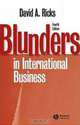 Blunders in International Business, David Ricks 
