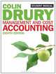 Management and Cost Accounting: Student Manual (Students Manual), Colin Drury 