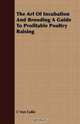 The Art Of Incubation And Brooding A Guide To Profitable Poultry Raising, C Von Culin 