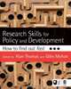 Research Skills for Policy and Development: How to Find Out Fast (Published in association with The Open University), 