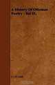 A History Of Ottoman Poetry - Vol VI., E J W Gibb 