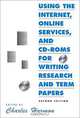 Using the Internet, Online Services, and Cd-Roms for Writing Research and Term Papers (Neal-Schuman Net-Guide Series), Charles Harmon 