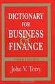 Dictionary for Business & Finance, John V. Terry 