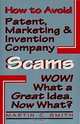 How to Avoid Patent, Marketing & Invention Company Scams: Wow! Wha a Great Idea...Now What?, Martin C. Smith 