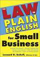 The Law (In Plain English) for Small Business (Sphinx Legal), Leonard Duboff 