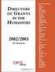 Directory of Grants in the Humanities, 2002/2003: Sixteenth Edition, [Grants Program] 