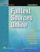 Fulltext Sources Online: Folr Periodicals, Newspapers, Newsletters, Newswires & TV/Radio Transcripts (Fulltext Sources Online), 