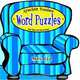 Armchair Puzzlers: Word Puzzles : Sink Back and Solve Away! (Armchair Puzzlers), Maria Llull 