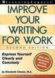 IMPROVE YOUR WRITING WORK 2E, Elizabeth Chesla 