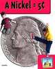 A Nickel = 5? (Dollars & Cents), Carey Molter, Monica, M.A. Marx 