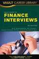 The Vault Guide to Finance Interviews, 8th Edition, D. Bhatawedekhar 